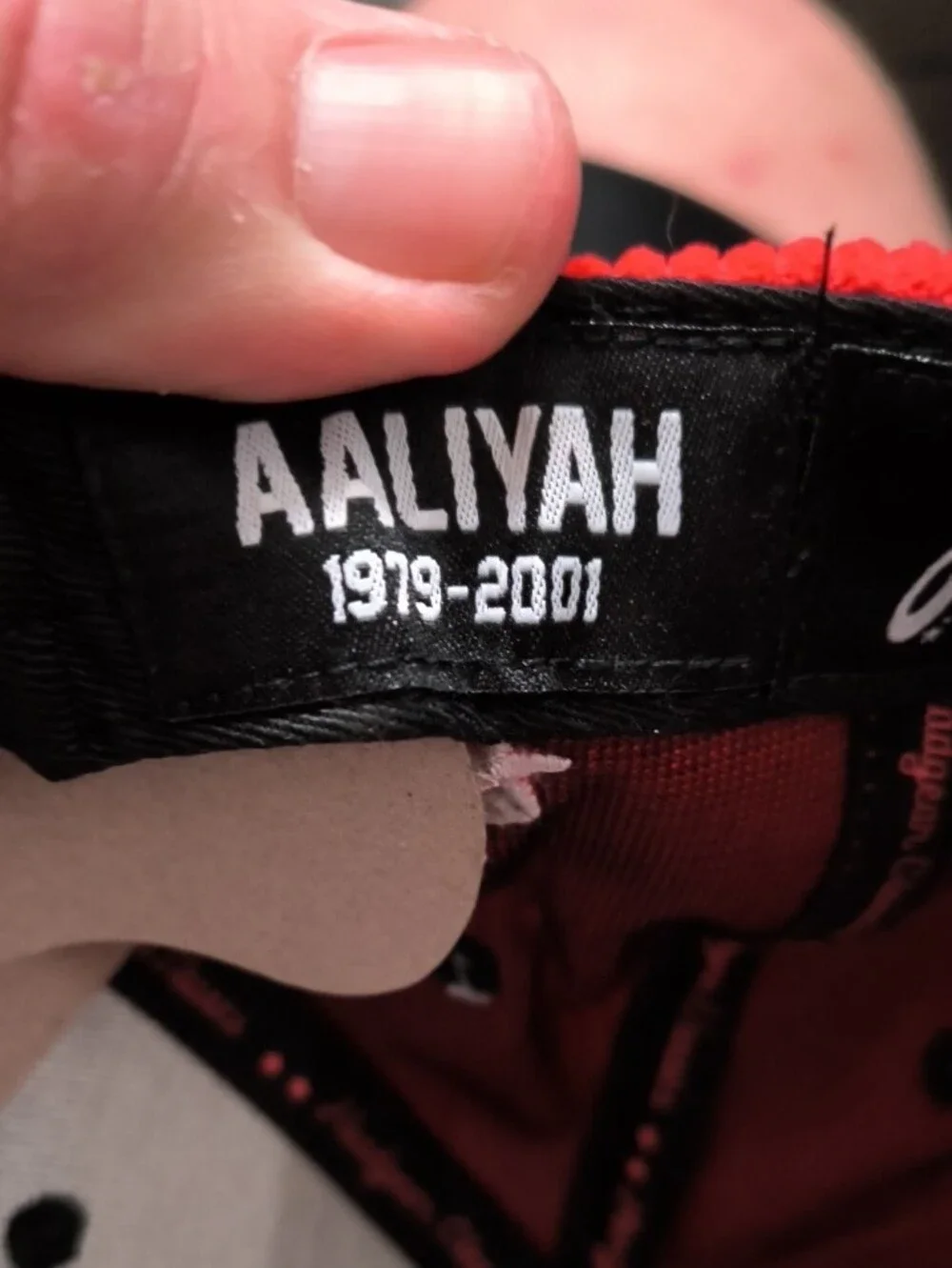 Red and Black Corduroy Dad Hat 'Aaliyah'